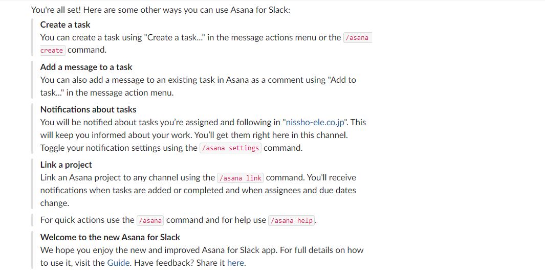 Asana for Slack